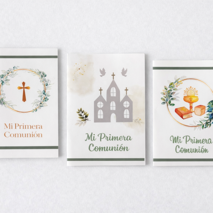 Carpetas Religiosas- dobles y tripticas.