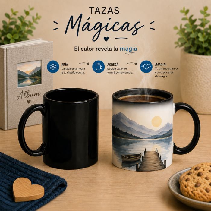 Taza MAGICA Personalizada ☕