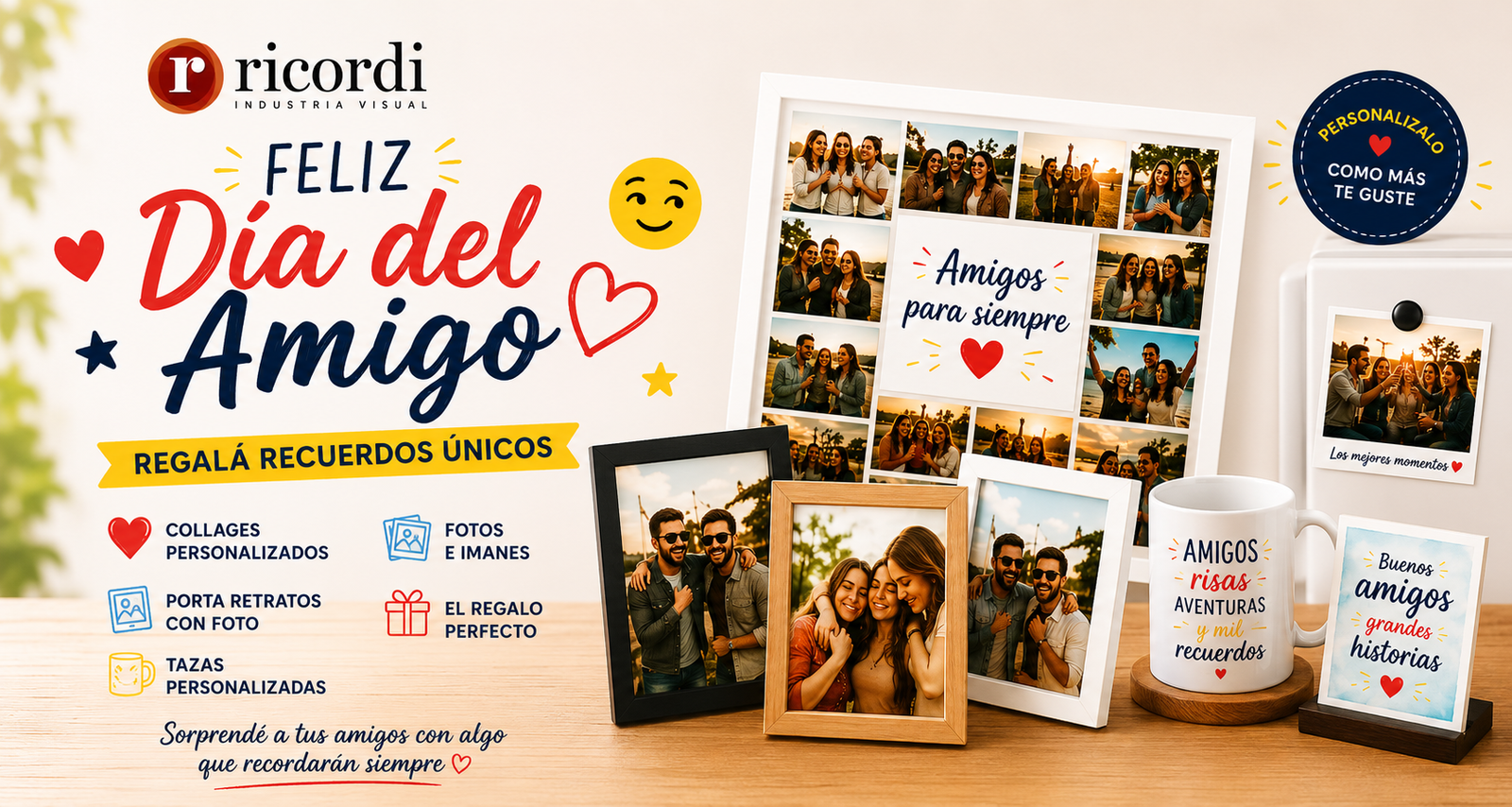 Promoción Día del Amigo Foto Ricordi