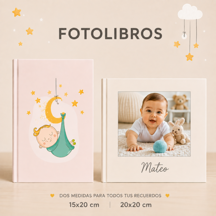 Fotolibro Tapa Dura Bebé